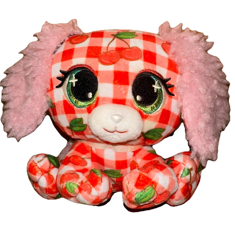 Gund P.Lushes Pets Juicy Jam Summer Cerise 6" Cherry Scented Puppy Plush Rare‎